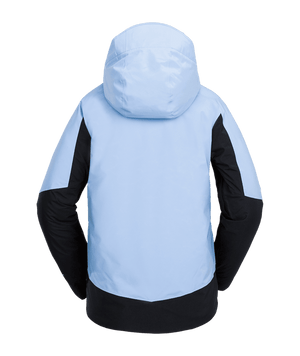 VOLCOM Women's 3D Stretch GORE-TEX Snowboard Jacket Crystal Blue 2025 Women's Snow Jackets Volcom 