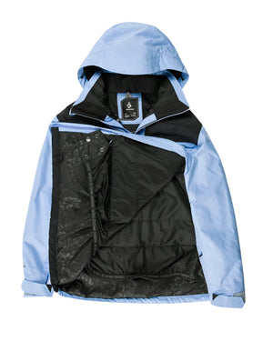 VOLCOM Women's GORE-TEX Fern Insulated Snowboard Jacket Crystal Blue 2025 Women's Snow Jackets Volcom 