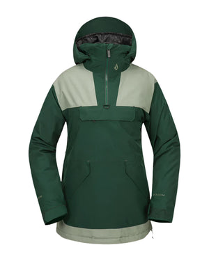 VOLCOM Women's GORE-TEX Fern Insulated Snowboard Jacket Scarab 2025 Women's Snow Jackets Volcom 