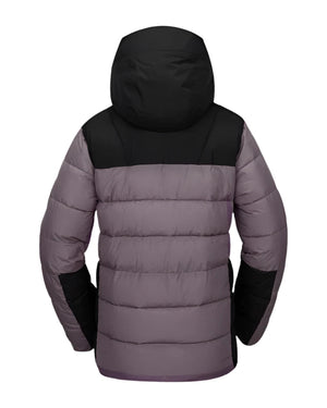 VOLCOM Women's Puffleup Snowboard Jacket Dusty Lavender 2025 Women's Snow Jackets Volcom 