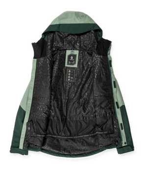 VOLCOM Women's Bolt Insulated Snowboard Jacket Scarab 2025 Women's Snow Jackets Volcom 