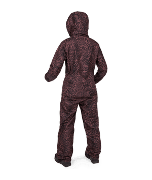 VOLCOM Women's Shiloh Snow Suit Leopard 2025 Women's Snow Jackets Volcom 