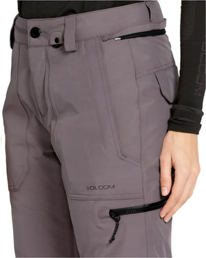 VOLCOM Women's GORE-TEX Knox Insulated Snowboard Pant Dusty Lavender 2025 Women's Snow Pants Volcom 