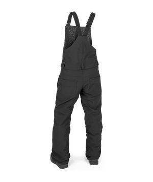 VOLCOM Women's Swift Bib Overall Snowboard Pants Black 2025 Women's Snow Bib Pants Volcom 