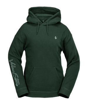 VOLCOM Women's Essential Pullover Hoodie Scarab Women's Pullover Hoodies Volcom 