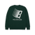 HUF X BRONZE Crewneck Sweater Forest Green Men's Crewnecks Huf 