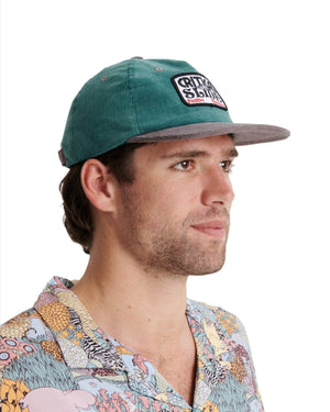 CRITICAL SLIDE Vibrations Cap Green Men's Hats The Critical Slide Society 