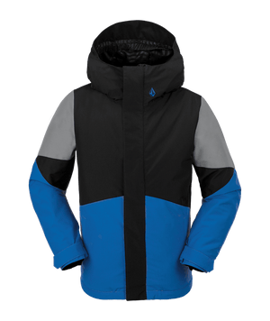 VOLCOM Kids Vernon Insulated Snowboard Jacket Electric Blue 2024 Youth Snow Jackets Volcom 