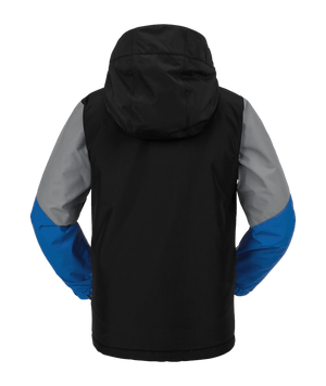 VOLCOM Kids Vernon Insulated Snowboard Jacket Electric Blue 2024 Youth Snow Jackets Volcom 