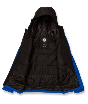 VOLCOM Kids Stone 91 Insulated Snowboard Jacket Electric Blue 2024 Youth Snow Jackets Volcom 