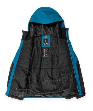 VOLCOM Youth Vernon Insulated Snowboard Jacket Cobalt 2025 Youth Snow Jackets Volcom 