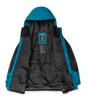 VOLCOM Youth Ryder Insulated Snowboard Jacket Cobalt 2025 Youth Snow Jackets Volcom 