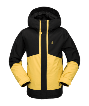 VOLCOM Youth Ryder Insulated Snowboard Jacket Dark Yellow Youth Snow Jackets Volcom 