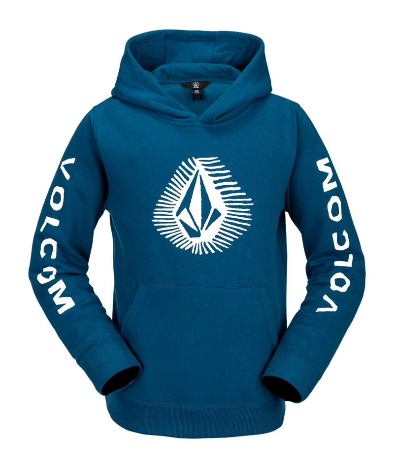 VOLCOM Youth Essential Pullover Hoodie Cobalt Boy's Pullover Hoodies Volcom 