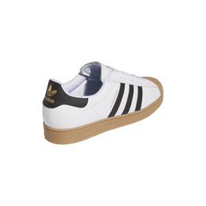 ADIDAS Superstar ADV Shoes Cloud White/Core Black/Gum Men's Skate Shoes Adidas 