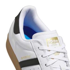 ADIDAS Superstar ADV Shoes Cloud White/Core Black/Gum Men's Skate Shoes Adidas 