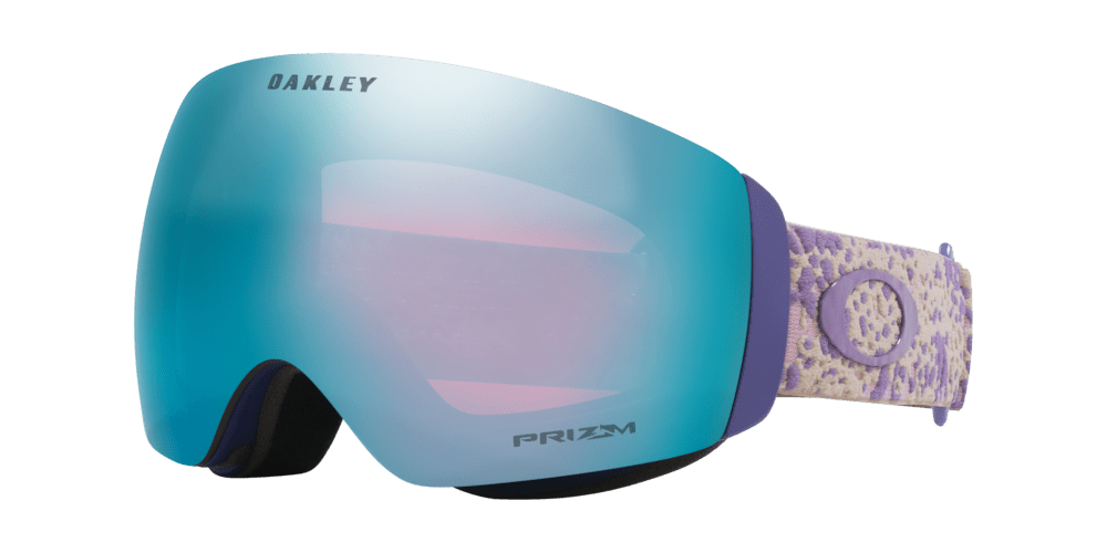 OAKLEY Flight Deck M Lilac Cell - Prizm Sapphire Iridium Snow Goggles Snow Goggles Oakley 