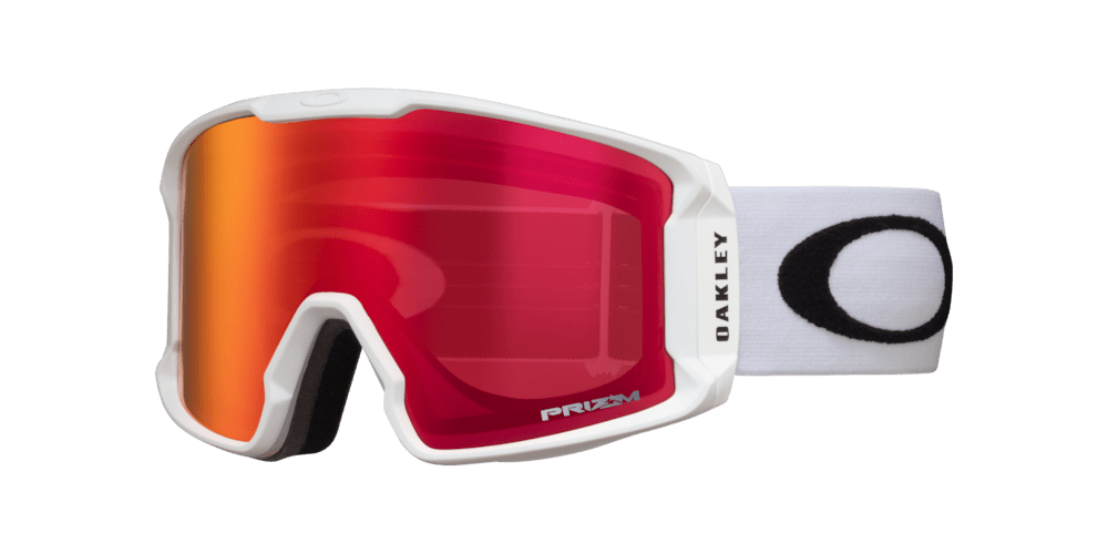 OAKLEY Line Miner L Matte White - Prizm Torch Iridium Snow Goggle Snow Goggles Oakley 