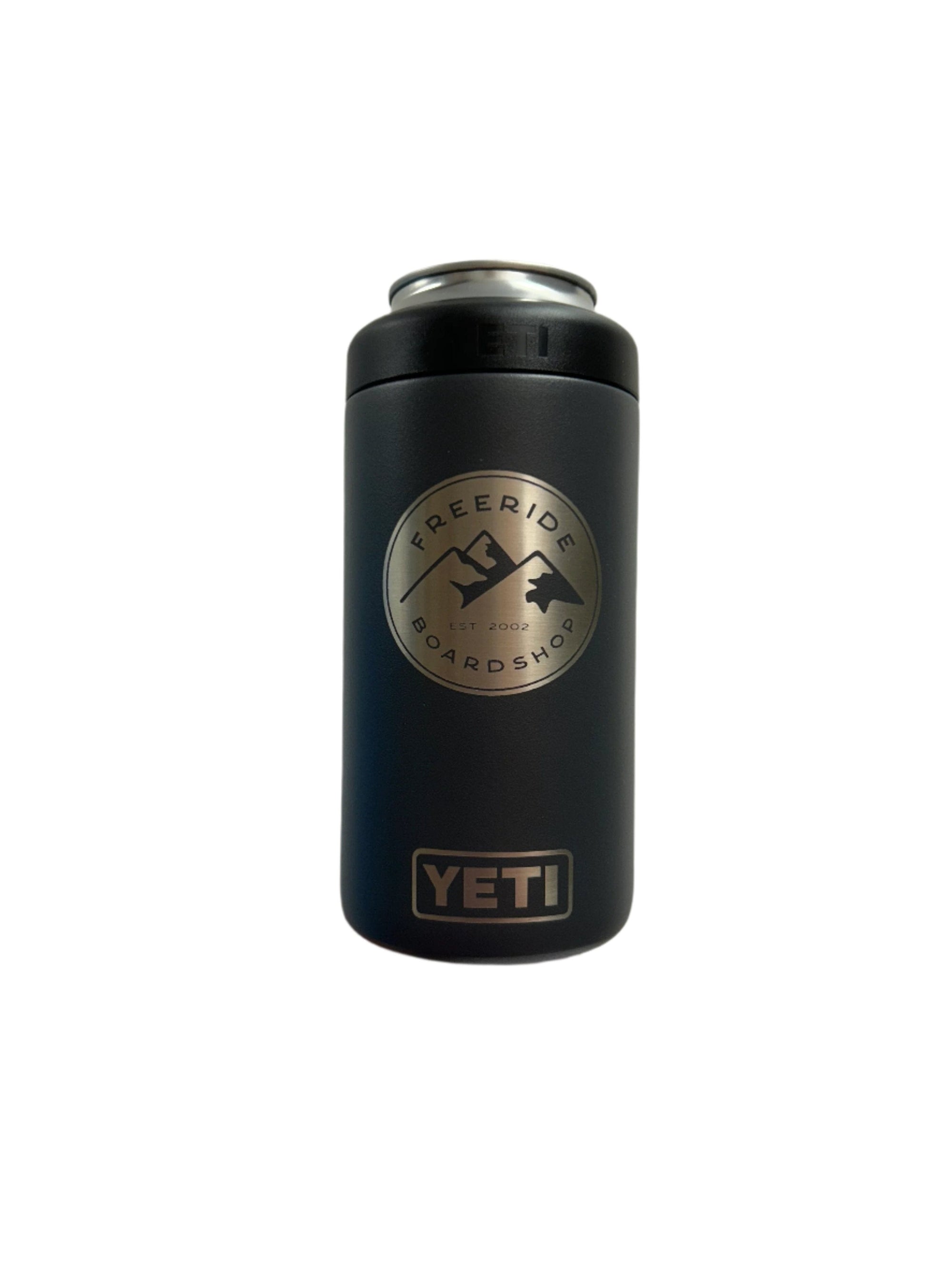 YETI Rambler 473 ML Colster Tall Can Insulator Charcoal Freeride Drinkware Yeti 