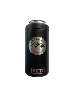 YETI Rambler 473 ML Colster Tall Can Insulator Black Freeride Drinkware Yeti 