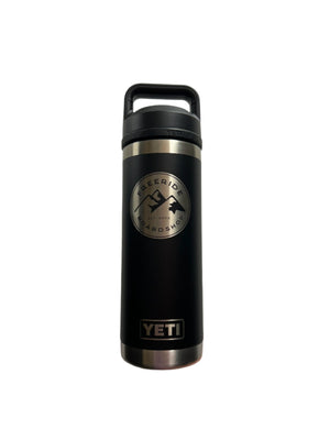 YETI Rambler 532 ML Chug Bottle Black Freeride Drinkware Yeti 