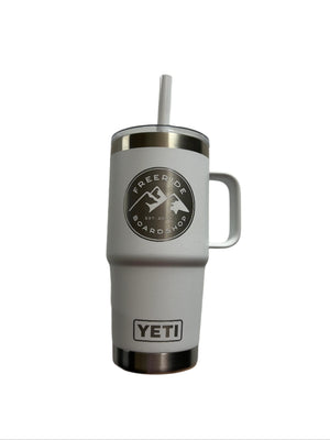 YETI Rambler 739 ML Straw Mug White Freeride Drinkware Yeti 