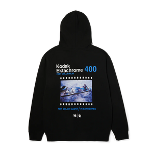 HUF X KODAK Invention Hoodie Black Men's Pullover Hoodies Huf 