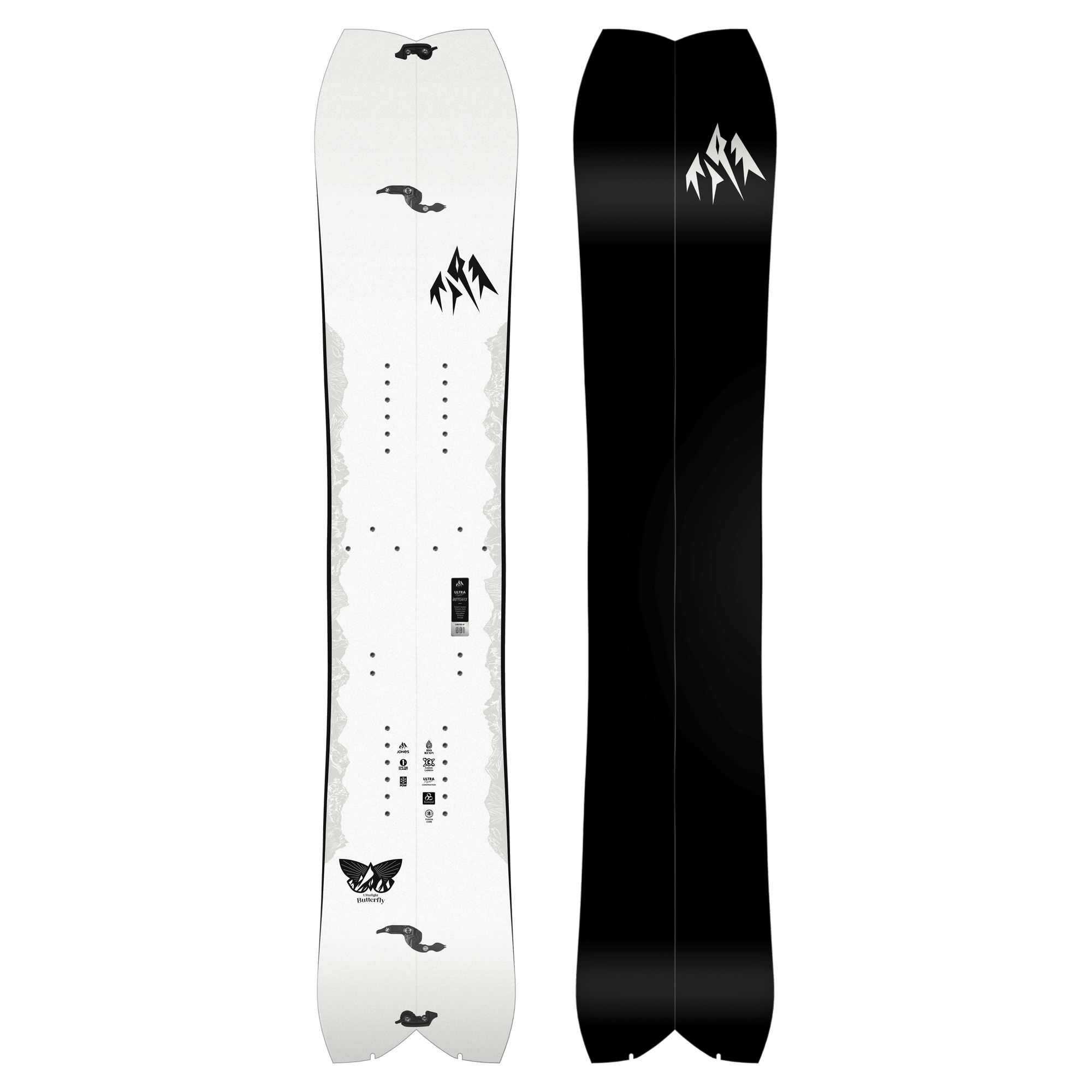 JONES Ultralight Butterfly Splitboard 2024 Men's Splitboards Jones Snowboards 