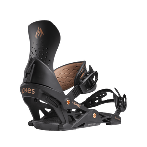 JONES Women's Aurora Snowboard Bindings Eclipse Black 2025 Women's Snowboard Bindings Jones Snowboards 