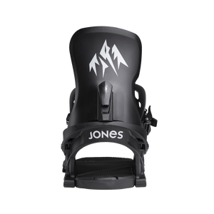 JONES Women's Equinox Snowboard Bindings Eclipse Black 2025 Women's Snowboard Bindings Jones Snowboards 