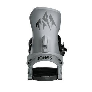 JONES Meteorite Snowboard Bindings Grey 2025 Men's Snowboard Bindings Jones Snowboards 