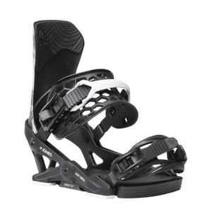 JONES Meteorite Surf Series Snowboard Bindings Black 2025 Men's Snowboard Bindings Jones Snowboards 