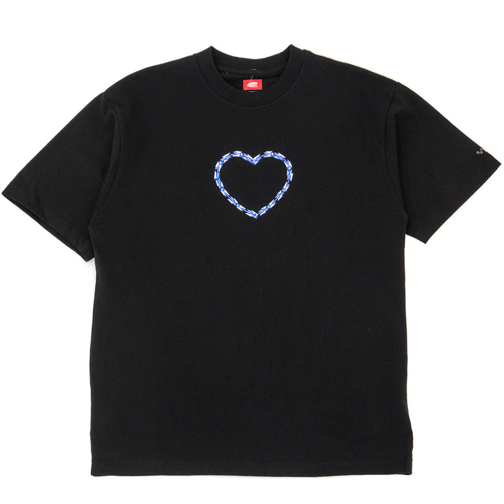 VANS Skate Blade Heart T-Shirt Black Men's Short Sleeve T-Shirts Vans 