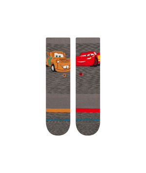 STNCE Kids Pixar X Stance Kachow Socks Dark Grey Youth Socks Stance 