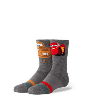 STNCE Kids Pixar X Stance Kachow Socks Dark Grey Youth Socks Stance 