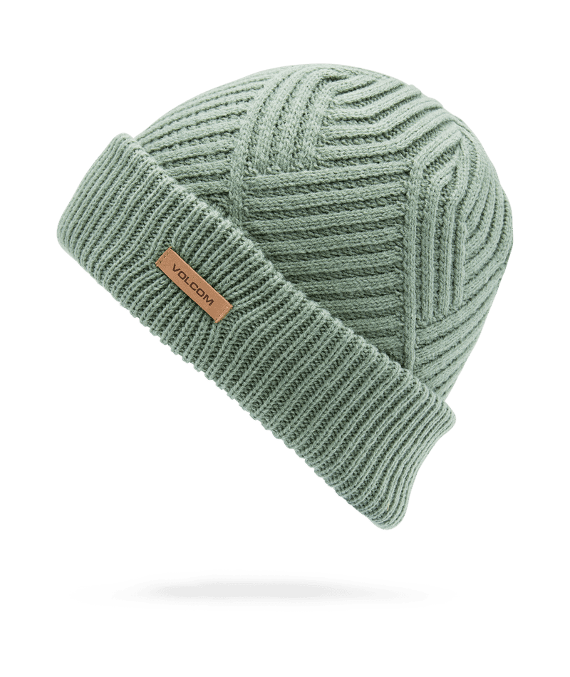 VOLCOM Women's Stone Knit Beanie Lichen Green Women's Beanies Volcom 