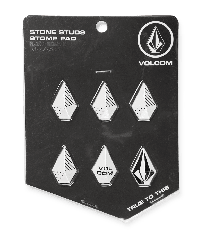 VOLCOM Stone Studs Stomp Pad White Snowboard Stomp Pads Volcom 