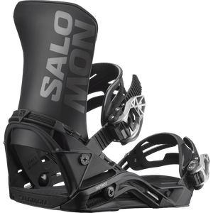 SALOMON District Snowboard Bindings Black 2025 Men's Snowboard Bindings Salomon 