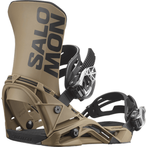 SALOMON District Snowboard Bindings Brown 2025 Men's Snowboard Bindings Salomon 