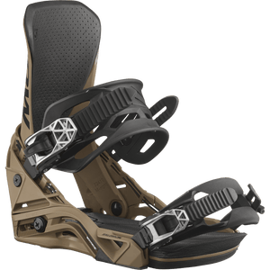 SALOMON District Snowboard Bindings Brown 2025 Men's Snowboard Bindings Salomon 