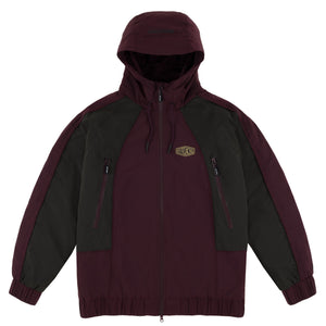 SOUVENIR Insulated Track Snowboard Jacket Oxblood 2025 Men's Snow Jackets Souvenir 