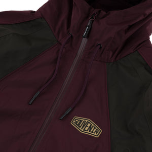 SOUVENIR Insulated Track Snowboard Jacket Oxblood 2025 Men's Snow Jackets Souvenir 