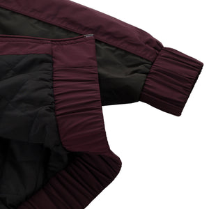 SOUVENIR Insulated Track Snowboard Jacket Oxblood 2025 Men's Snow Jackets Souvenir 