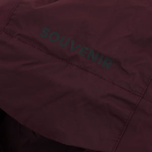 SOUVENIR Insulated Track Snowboard Jacket Oxblood 2025 Men's Snow Jackets Souvenir 