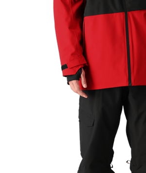 686 Hydra Thermagraph Snowboard Jacket True Red Colourblock 2025 Men's Snow Jackets 686 