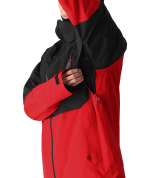 686 Hydra Thermagraph Snowboard Jacket True Red Colourblock 2025 Men's Snow Jackets 686 