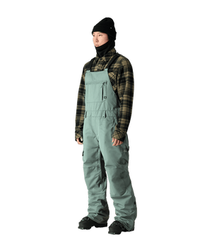 686 Hot Lap Insulated Bib Snowboard Pants Cypress Green 2025 Men's Snow Bib Pants 686 