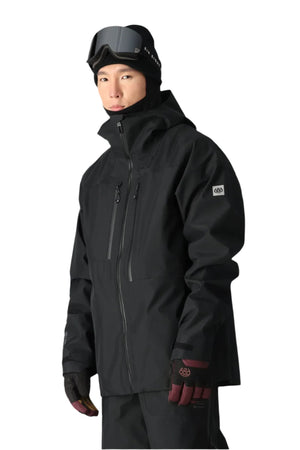 686 GORE-TEX 3L ATV Snowboard Jacket Black 2025 Men's Snow Jackets 686 