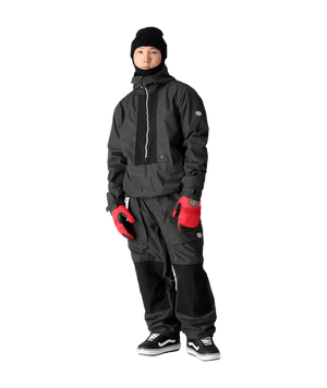 686 Ghost 2.5L Snowboard Pants Black Grid Colourblock 2025 Men's Snow Pants 686 