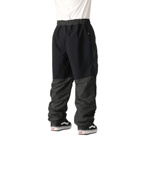 686 Ghost 2.5L Snowboard Pants Black Grid Colourblock 2025 Men's Snow Pants 686 